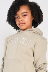 Kaiia Kids Hoodie Stone