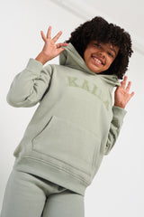 Kaiia Kids Hoodie Sage