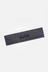 Kaiia Logo Headband Dark Grey