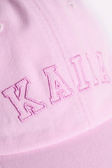 Kaiia Logo Cap Baby Pink