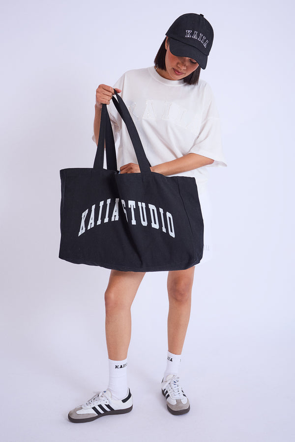 Kaiia Studio Tote Bag Black & White