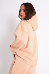 Kaiia Sport Oversized Hoodie Apricot