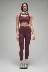 Kaiia Sculpt Leggings Burgundy