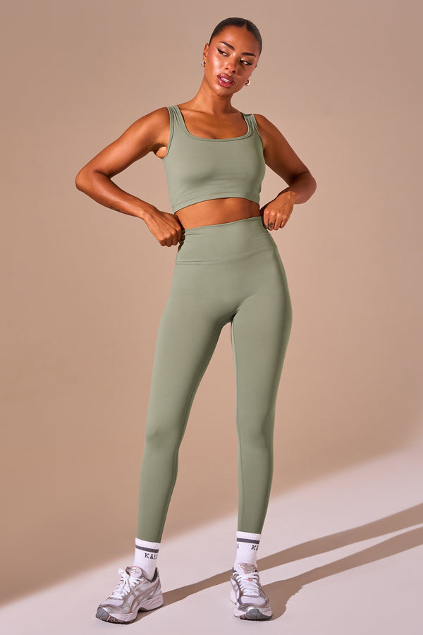 Kaiia Sculpt Leggings Khaki