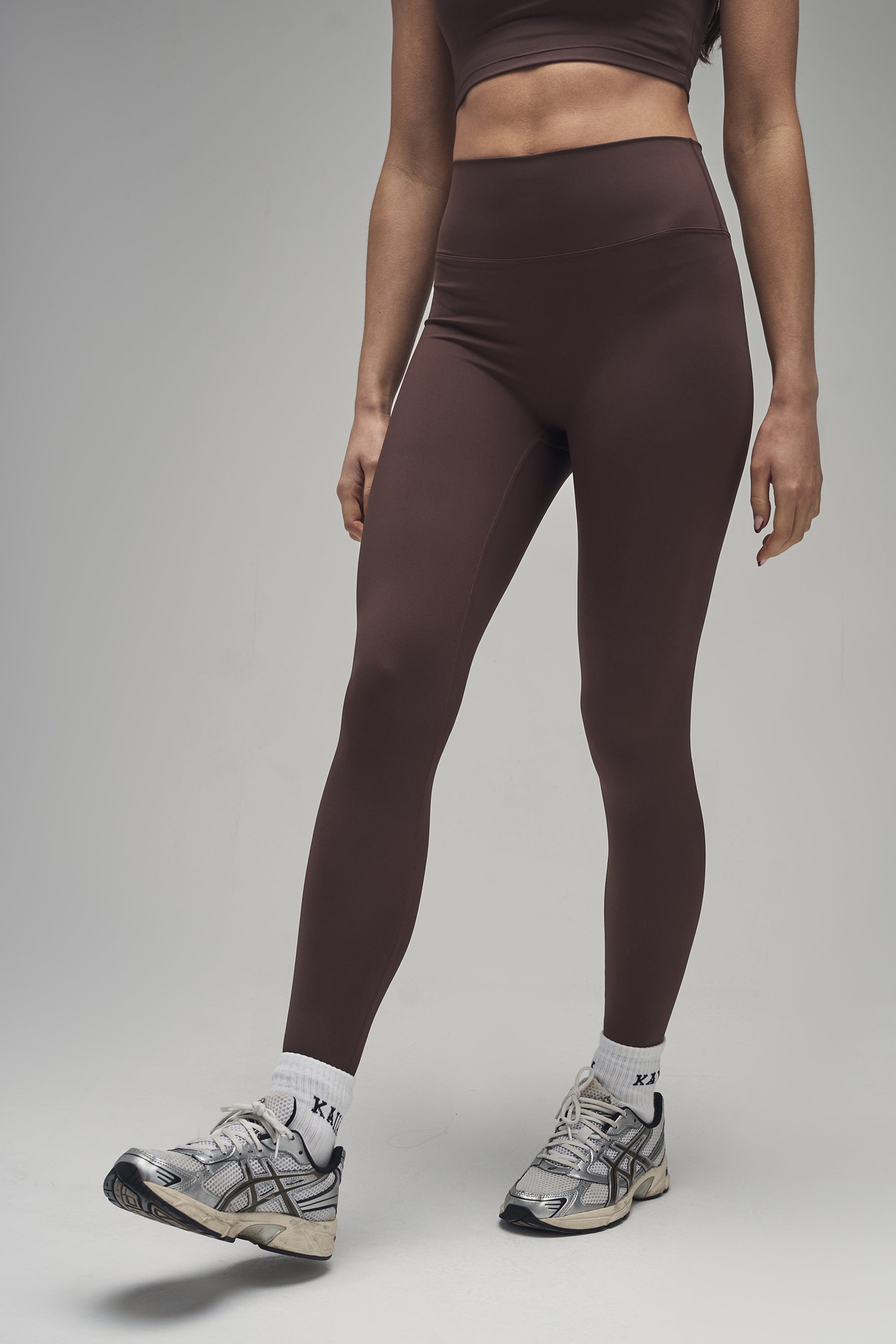 Kaiia Sculpt Leggings Chocolate