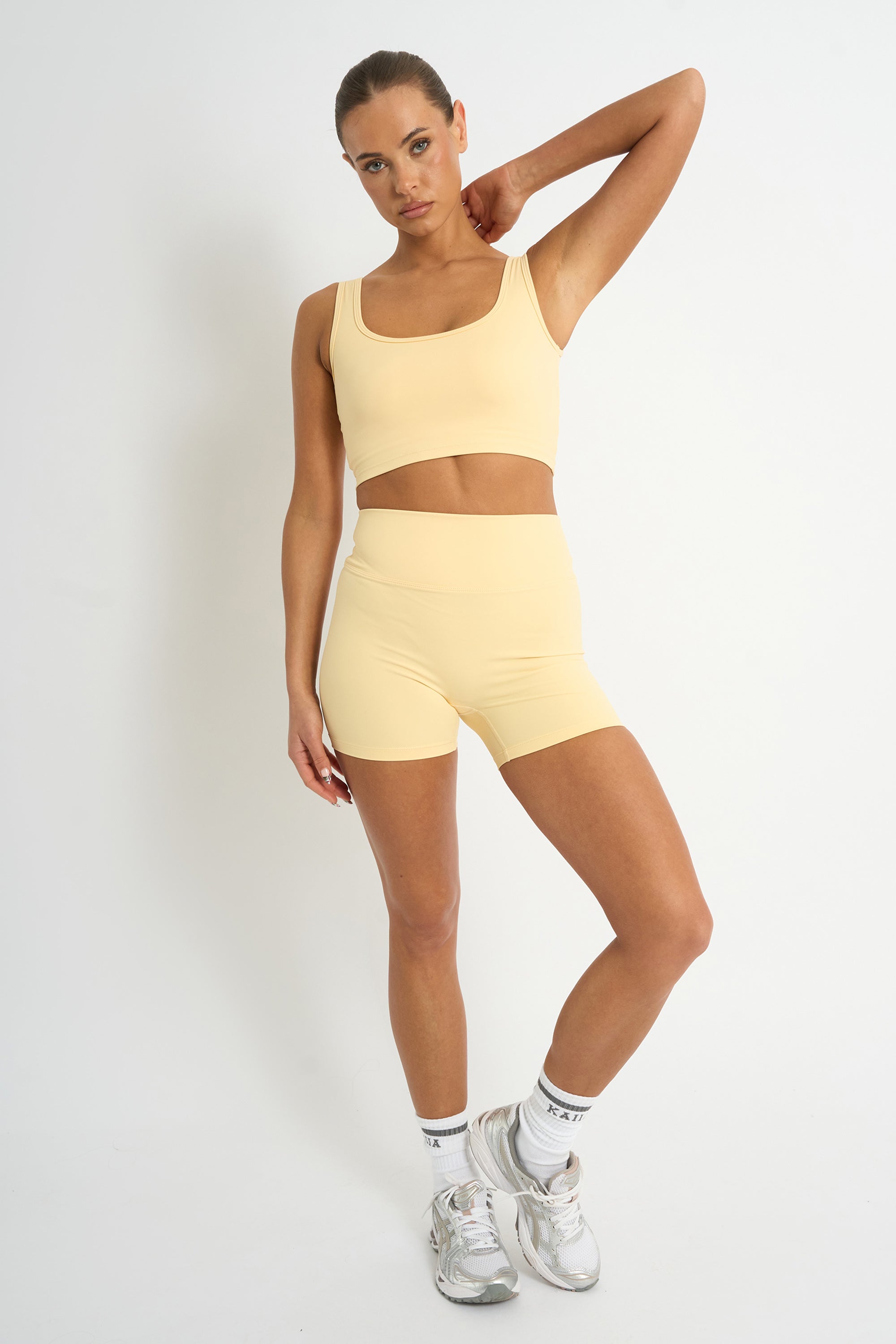 Kaiia Sculpt Short Yellow