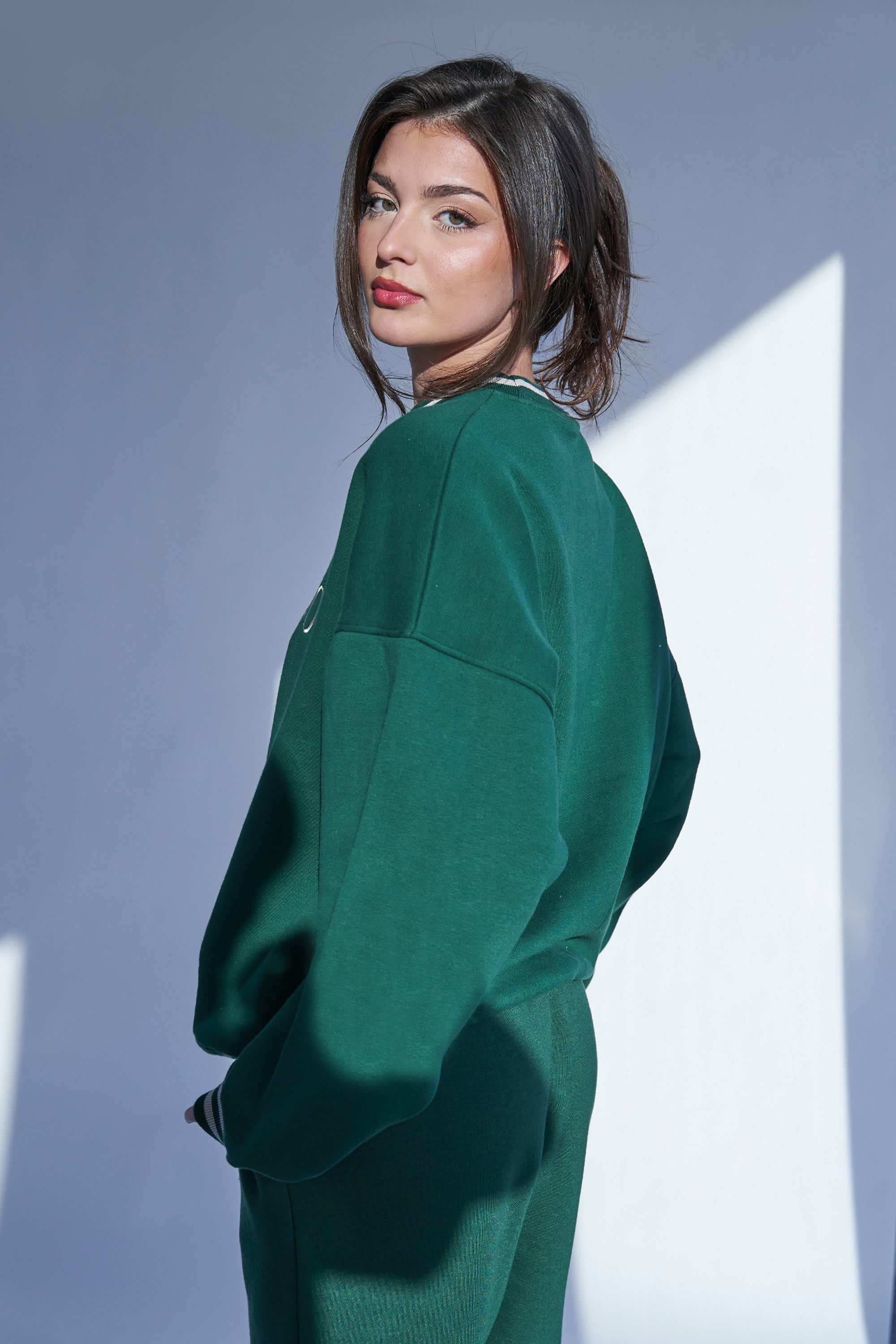 Kaiia Studio Logo Sweatshirt Green