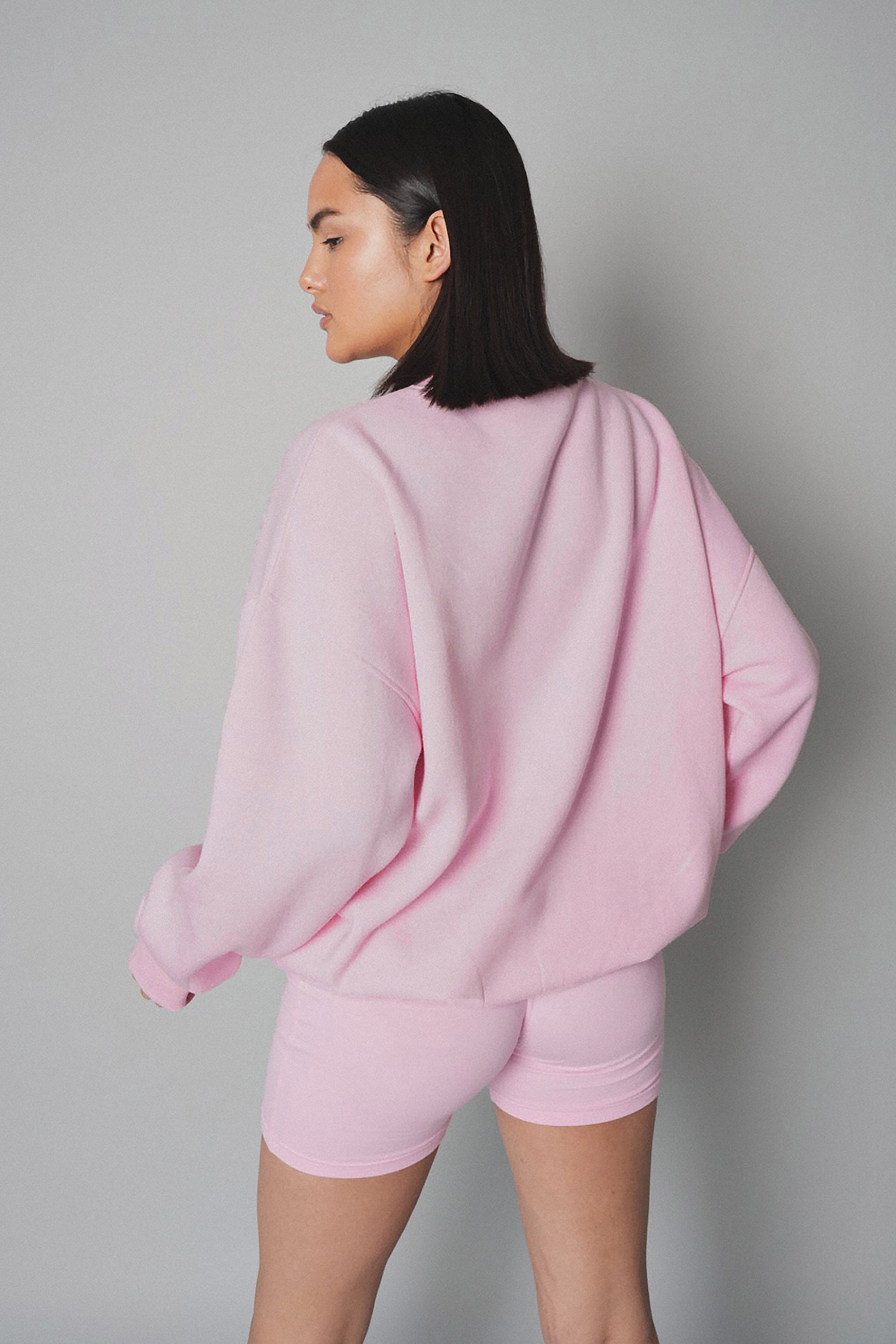 Kaiia the Label Logo Sweatshirt Pink