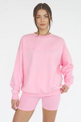 Kaiia the Label Logo Sweatshirt Pink