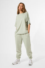 Kaiia Oversized T-shirt Sage Green