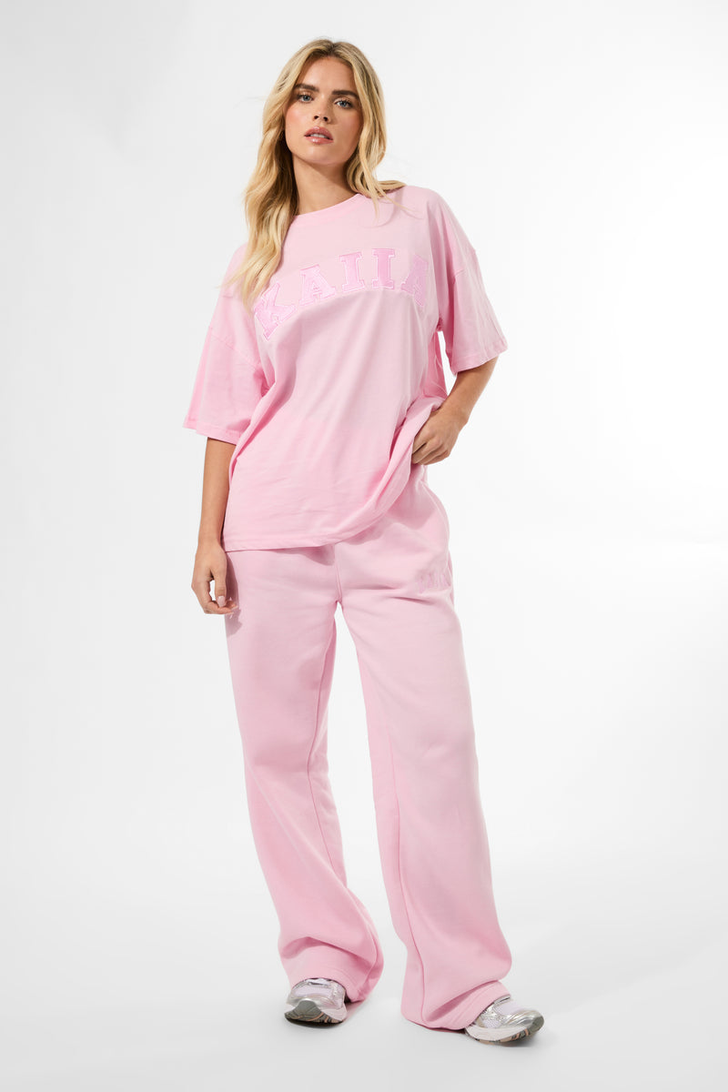 Kaiia Oversized T-shirt Baby Pink