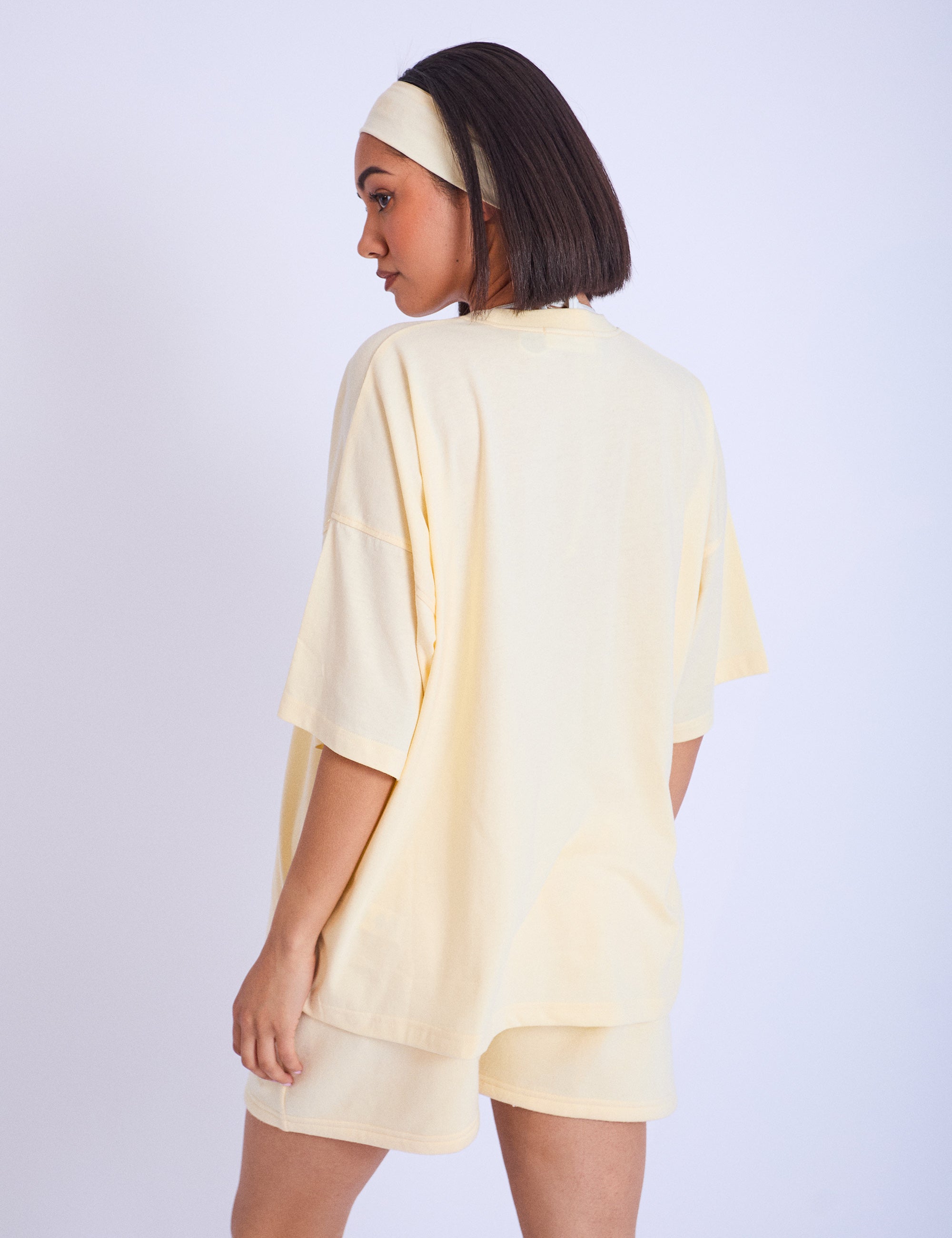 Kaiia Oversized T-shirt Lemon