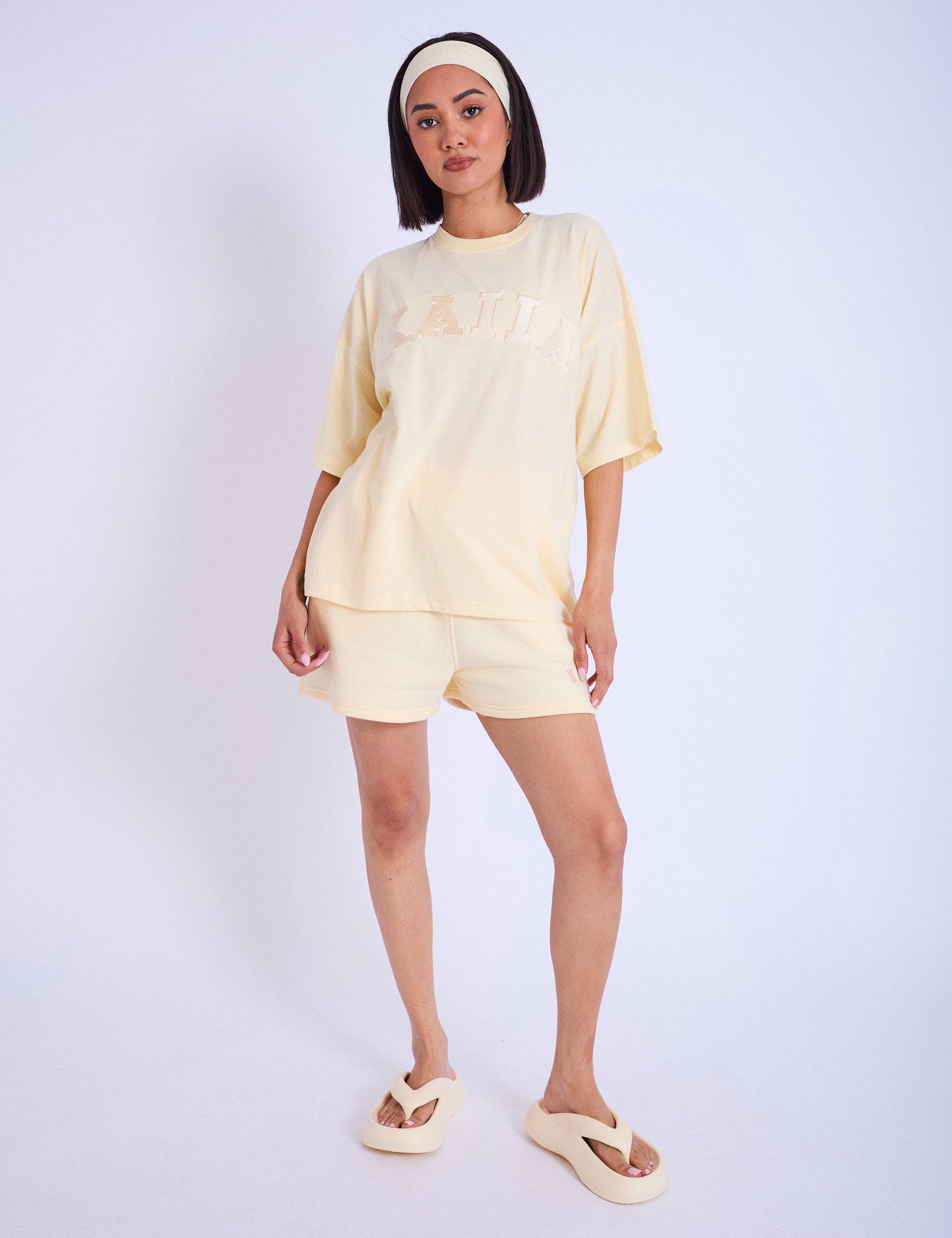 Kaiia Oversized T-shirt Lemon