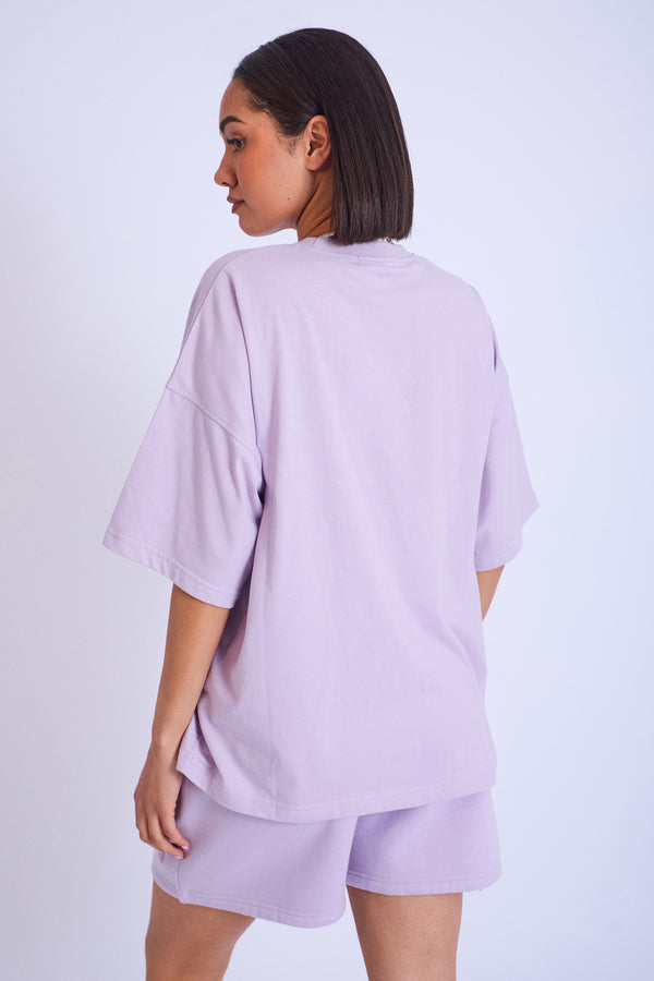 Kaiia Oversized T-shirt Lilac