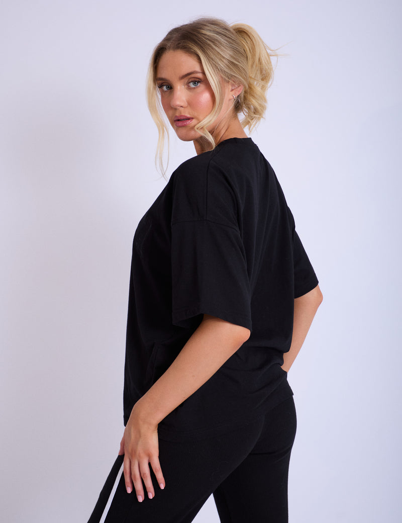 Kaiia Oversized T-shirt Black