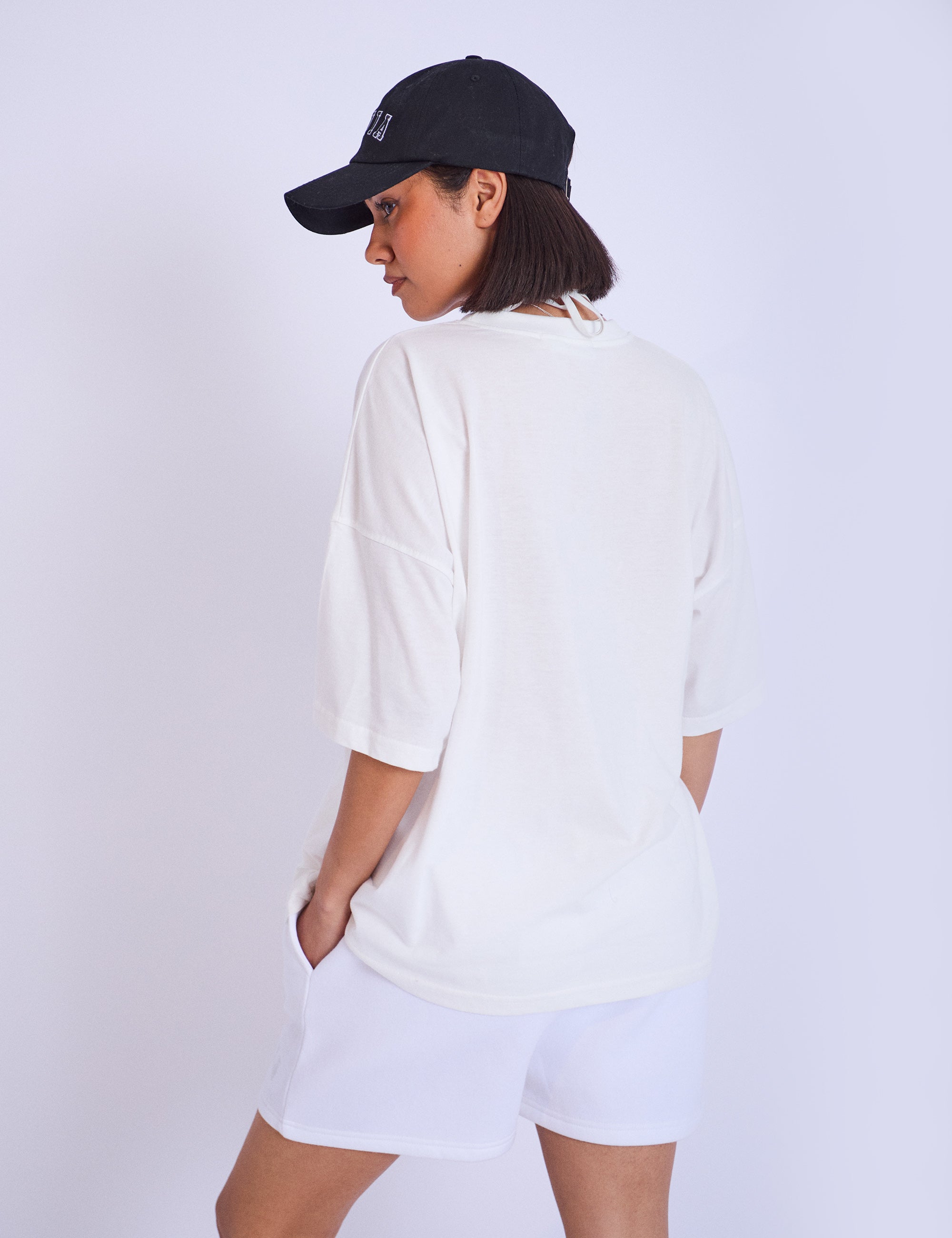 Kaiia Oversized T-shirt Vanilla