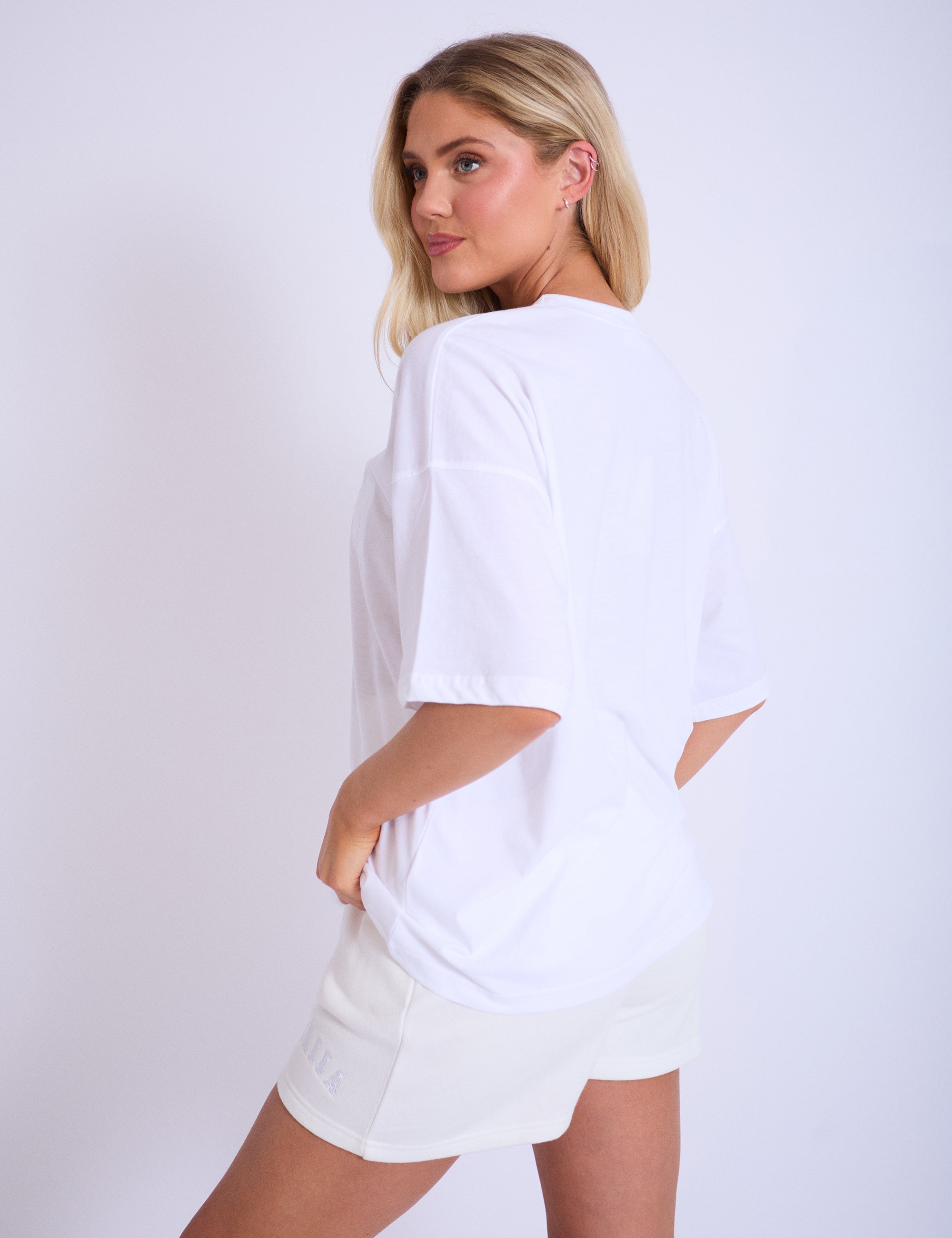 Kaiia Oversized T-shirt White