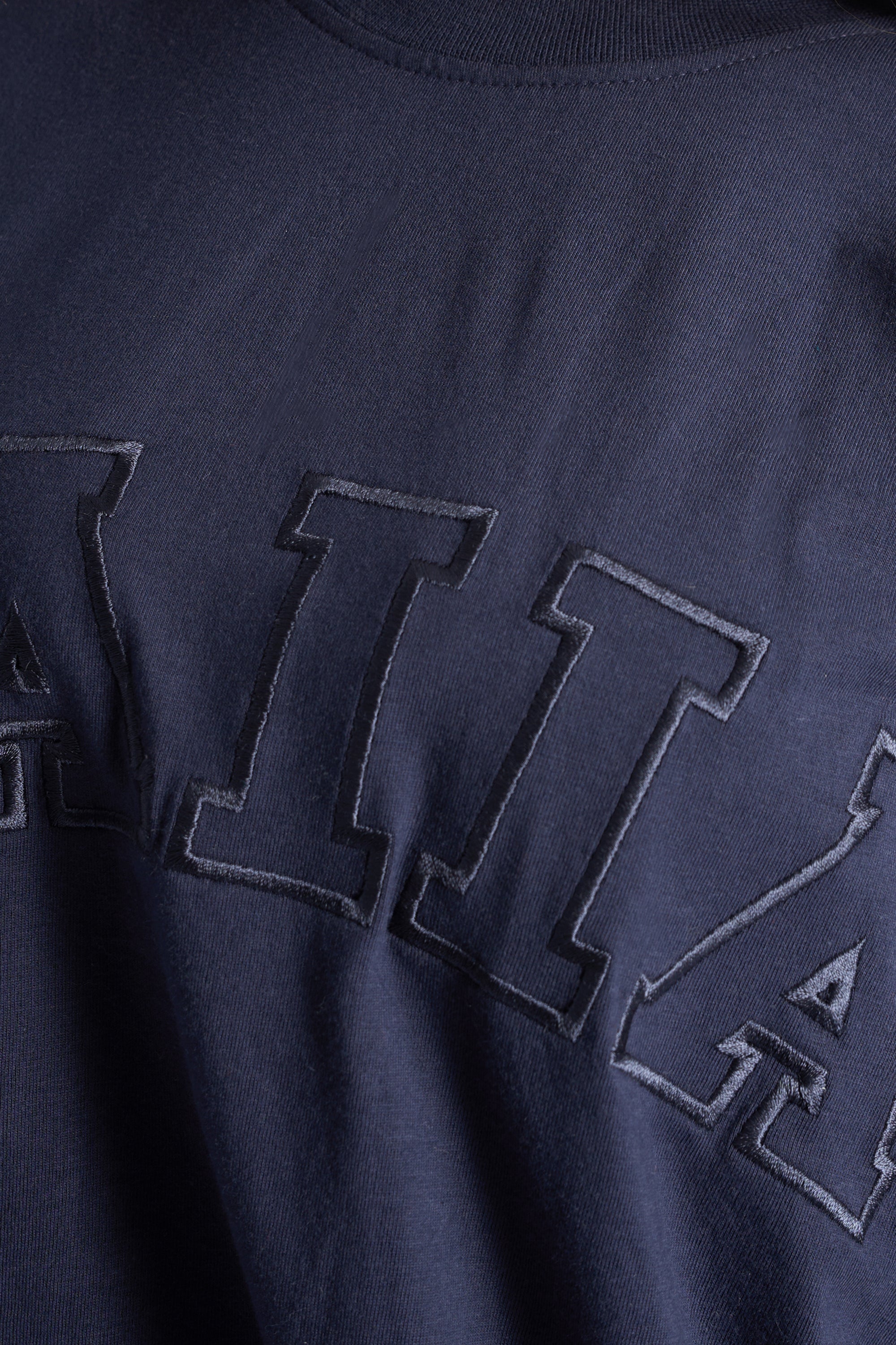 Kaiia Logo Oversized T-Shirt Deep Blue