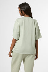 Kaiia KTL Logo Oversized T-Shirt Sage