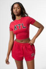 Kaiia KTL Logo Baby Tee Red