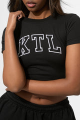 Kaiia KTL Logo Baby Tee Black