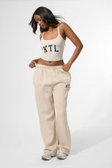 Kaiia KTL Logo Cami Vest Top Truffle