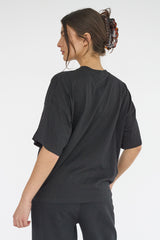 Kaiia Logo Oversized T-shirt in Black