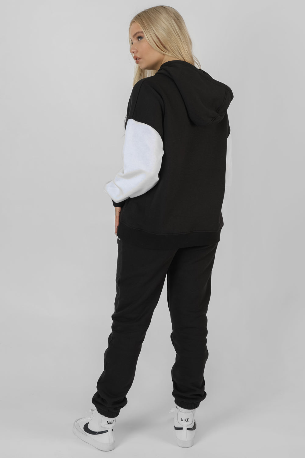 VARSITY SEAM FRONT 90'S JOGGERS BLACK