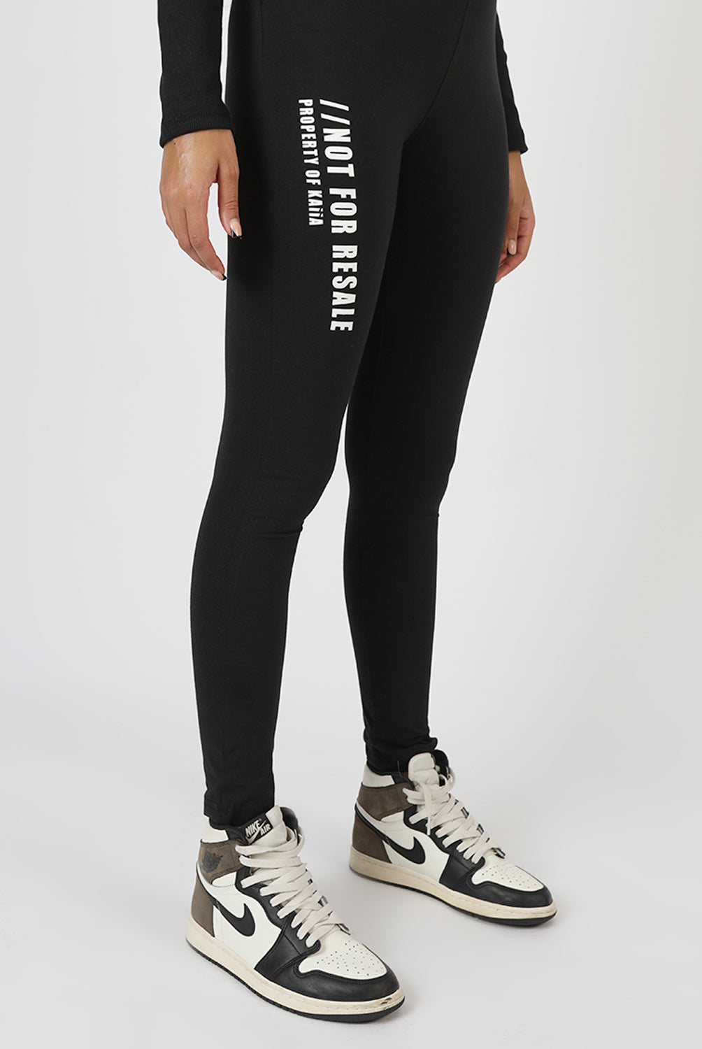 SLOGAN LEGGING BLACK