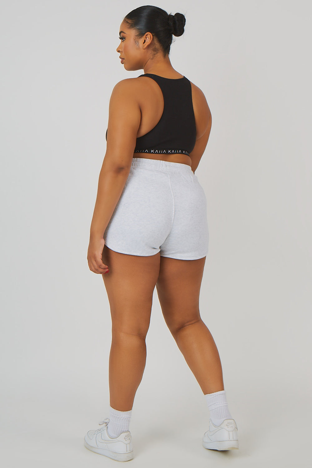 CURVE BOOTY SHORT OATMEAL MARL